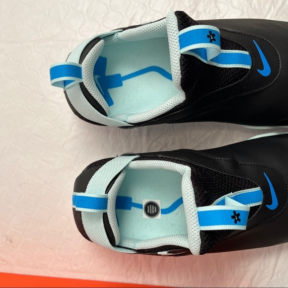 Nike Zoom Pulse slip-on shoe black with aqua trim 9 - Picture 2 of 8